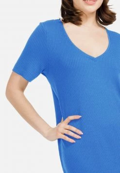 HELMIDGE Robe Fourreau Hellblau Femme -HELMIDGE Soldes Boutique 60a23e1b709d4aad9f37fa0723c5cbca