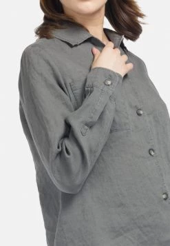 HELMIDGE Femme Chemisier Grey -HELMIDGE Soldes Boutique 630b3543a230442b82bc6e002bb6b729