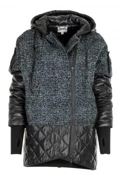 HELMIDGE Femme Manteau Court Schwarz Grun -HELMIDGE Soldes Boutique 661e72a627844467a0da21fcc4cba38f