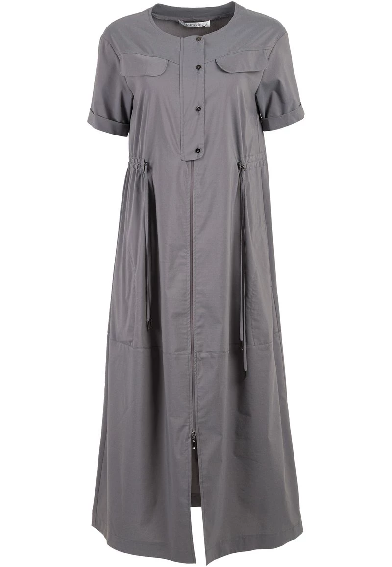 HELMIDGE Robe Longue Dunkel Grau Femme 10 HELMIDGE Robe Longue Dunkel Grau Femme – Image 8