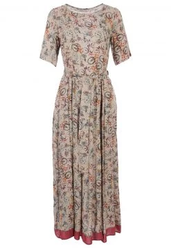 HELMIDGE Robe Longue Beige Femme -HELMIDGE Soldes Boutique 67b6006501f04aeda6c197e4e6bc1809