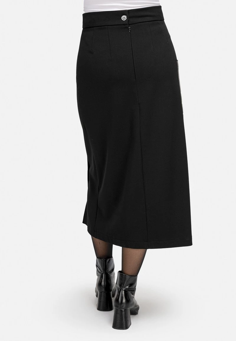 HELMIDGE Femme FALTENROCK Jupe Trapèze Schwarz 7 HELMIDGE Femme FALTENROCK Jupe Trapèze Schwarz – Image 5