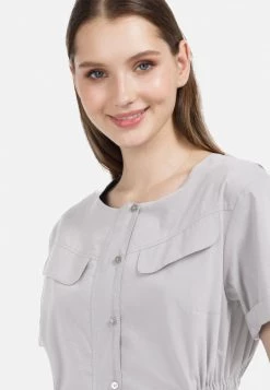 HELMIDGE Robe Longue Hellgrau Femme -HELMIDGE Soldes Boutique 6859a36817594874a06ae00d0ea7b0d1