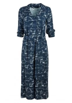 HELMIDGE Femme Robe De Jour Blau -HELMIDGE Soldes Boutique 69024c68bf5d435ea0b2f4db076cf1f3