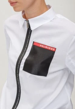 HELMIDGE Femme Chemisier Weiss -HELMIDGE Soldes Boutique 6960c0caf9ba469b904e35790f2edb90