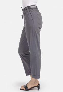 HELMIDGE GLITZEREFFEKT Pantalon Classique Dunkel Grau Femme -HELMIDGE Soldes Boutique 6a3e79ab40674b999b4213adcec0d424