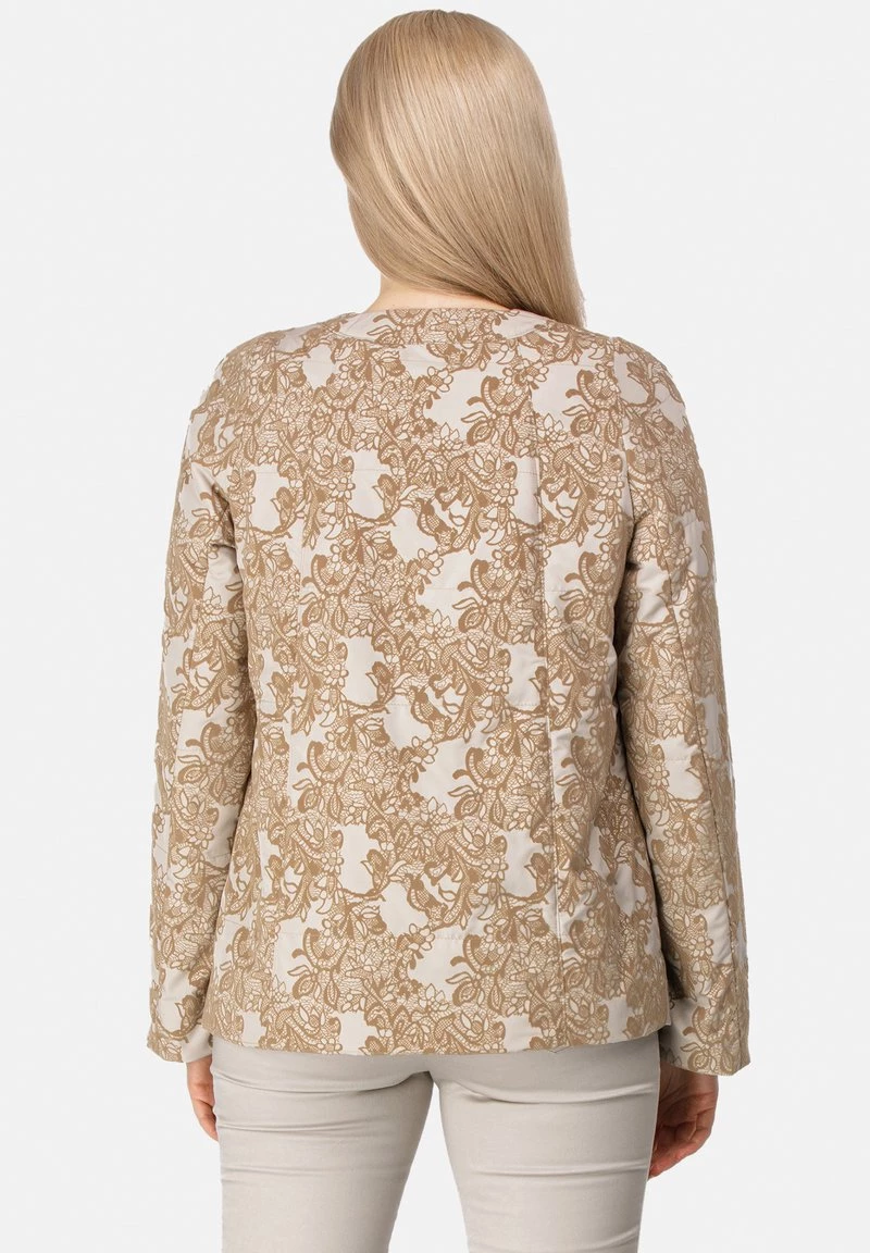 HELMIDGE Femme Blouson Bomber Beige 4 HELMIDGE Femme Blouson Bomber Beige – Image 2