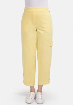 HELMIDGE Pantalon Cargo Zitrone Femme