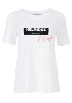 HELMIDGE T Shirt Imprimé Weiss Femme -HELMIDGE Soldes Boutique 6b31c7e6f61043958a5b05cd8e4ea952