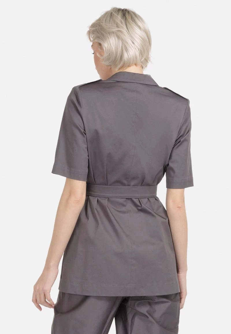 HELMIDGE Femme Blazer Dunkel Grau 5 HELMIDGE Femme Blazer Dunkel Grau – Image 3