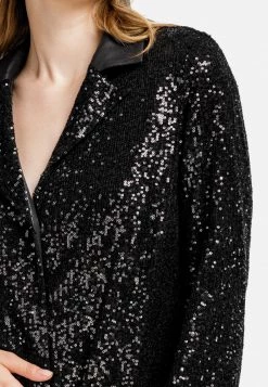 HELMIDGE Blazer Schwarz Femme -HELMIDGE Soldes Boutique 6e796bf323284be7bb102579618fbcff