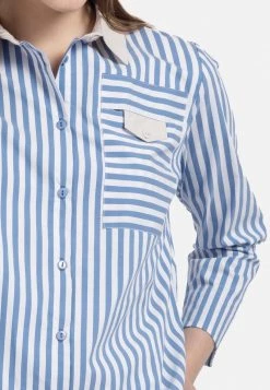 HELMIDGE Femme Chemisier Hellblau -HELMIDGE Soldes Boutique 6ef1d9b1512c4ed6bc8aba577ac30109