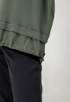 HELMIDGE Sweat à Capuche Khaki Femme -HELMIDGE Soldes Boutique 6fed1477e95f4ab7ae2a18d18b460edf