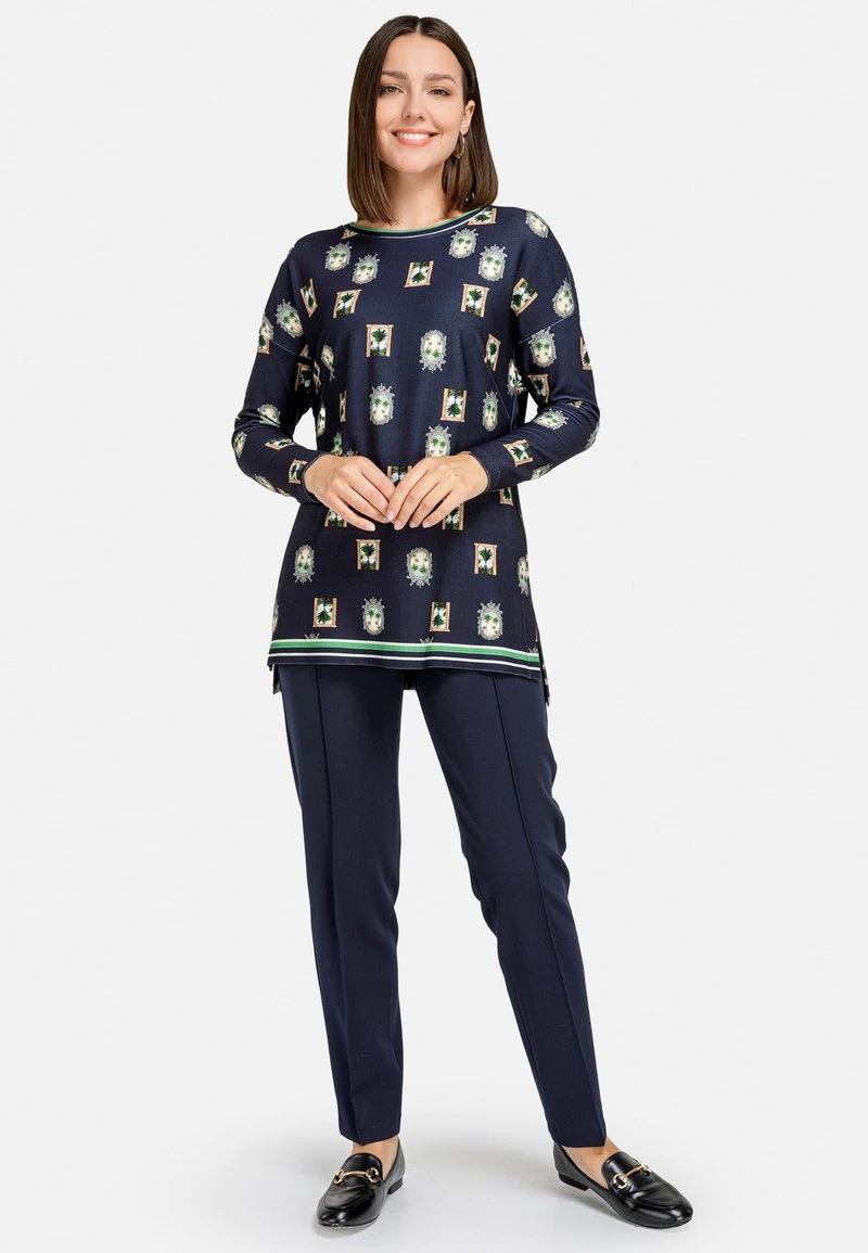 HELMIDGE Femme Chino Dunkel Blau 3 HELMIDGE Femme Chino Dunkel Blau