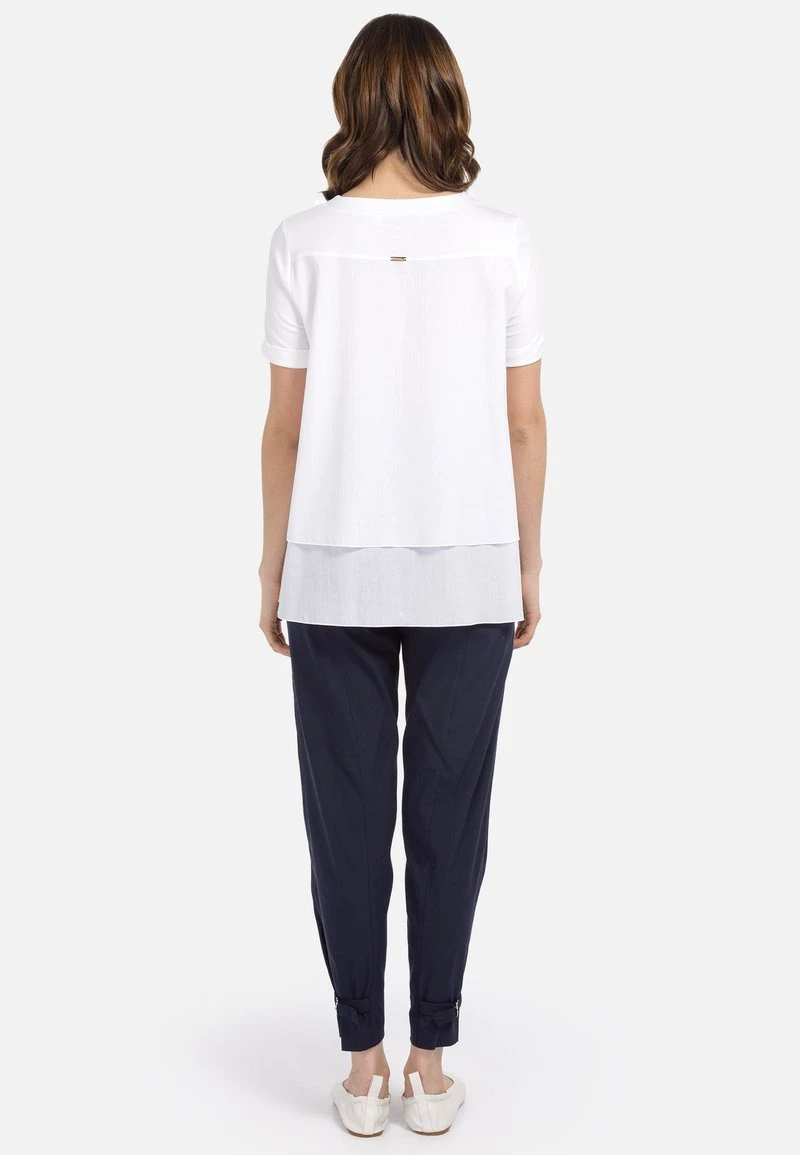 HELMIDGE Femme T Shirt Basique Weiss 5 HELMIDGE Femme T Shirt Basique Weiss – Image 3