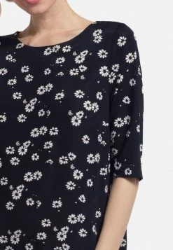 HELMIDGE Robe De Jour Dunkel Blau Blumen Femme 11 HELMIDGE Robe De Jour Dunkel Blau Blumen Femme -HELMIDGE Soldes Boutique 72e52ffc559240569321a6ccec2b40f7