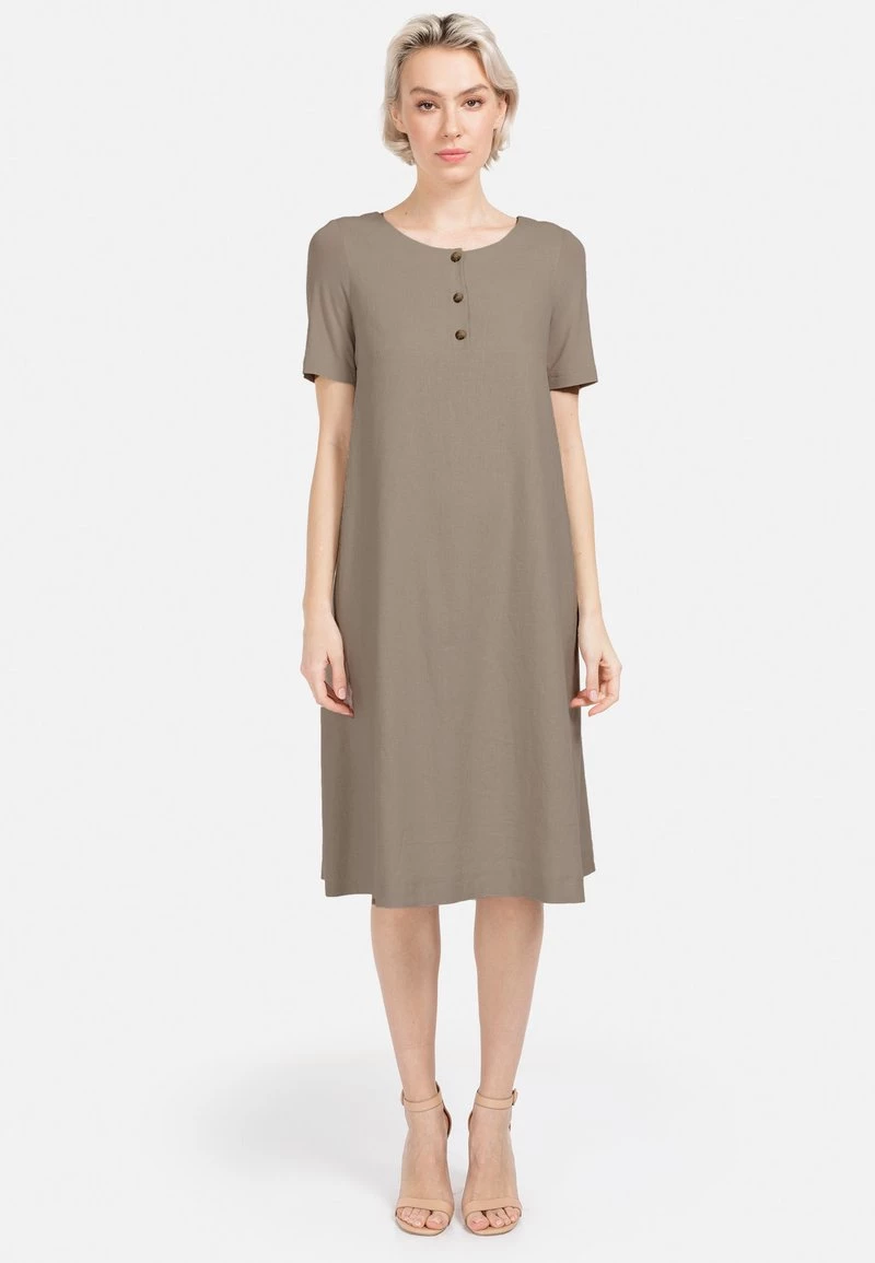 HELMIDGE Robe De Jour Beige Femme 4 HELMIDGE Robe De Jour Beige Femme – Image 2