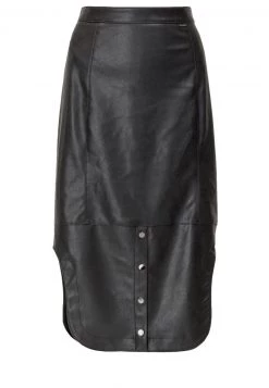 HELMIDGE Femme LEDERROCK LEDERROCK Jupe En Cuir Schwarz 13 HELMIDGE Femme LEDERROCK LEDERROCK Jupe En Cuir Schwarz -HELMIDGE Soldes Boutique 762017f7fc9a40d589a10430a87a42ec