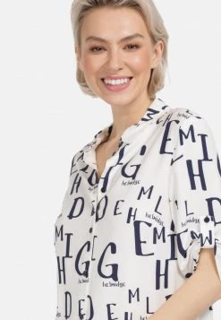 HELMIDGE Chemisier Weiss Femme -HELMIDGE Soldes Boutique 767ce9da8a4c45c48178bfe82640db48