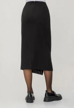 HELMIDGE Femme Jupe Trapèze Schwarz -HELMIDGE Soldes Boutique 77847264dd0143bda641d29c5d1326e4