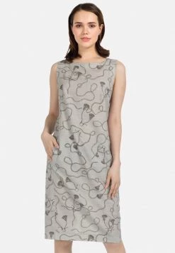 HELMIDGE Femme Robe De Jour Beige