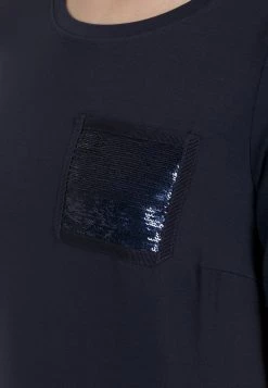 HELMIDGE KURZARMBLUSE BLUSE Blouse Blau Femme -HELMIDGE Soldes Boutique 7838594c3ecd44fe8ef9de9899c46fc6