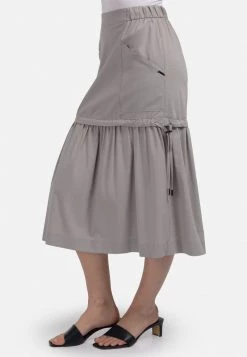 HELMIDGE Jupe Trapèze Grau Femme -HELMIDGE Soldes Boutique 78a5703f7af64acdabc5077aca42eca4