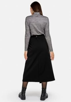 HELMIDGE Femme FALTENROCK Jupe Trapèze Schwarz 11 HELMIDGE Femme FALTENROCK Jupe Trapèze Schwarz -HELMIDGE Soldes Boutique 793b1430e7fc4cfbbfb46ce678fed84c