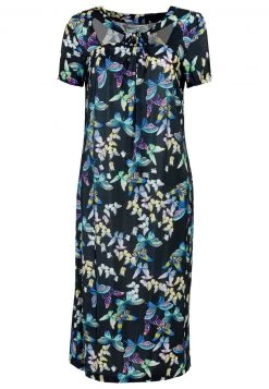 HELMIDGE Femme Robe De Jour Blau -HELMIDGE Soldes Boutique 79933b69645c40fe9d472574792ebd08