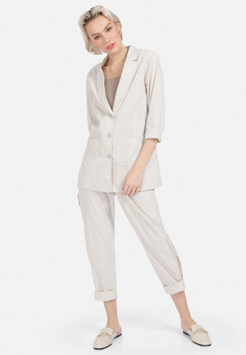 HELMIDGE MIT REVERSKRAGEN Manteau Court Hellbeige Femme 4 HELMIDGE MIT REVERSKRAGEN Manteau Court Hellbeige Femme – Image 2