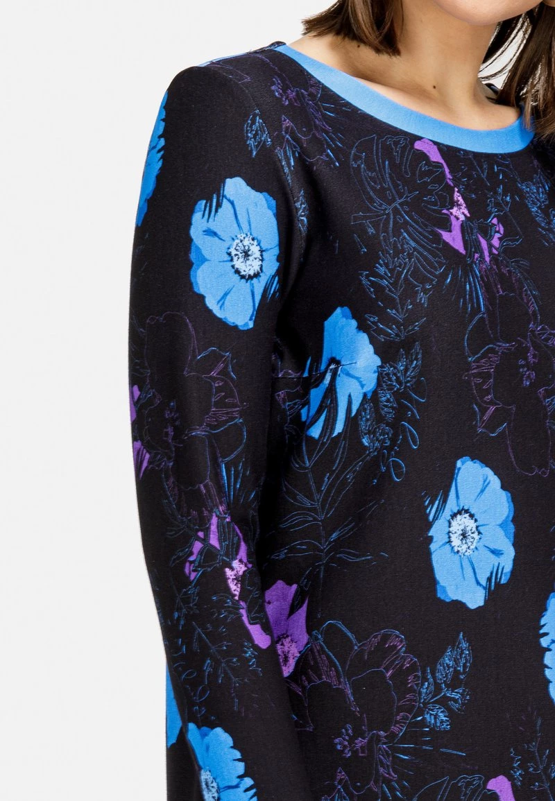 HELMIDGE Robe Chemise Dunkel Blau Femme 6 HELMIDGE Robe Chemise Dunkel Blau Femme – Image 4