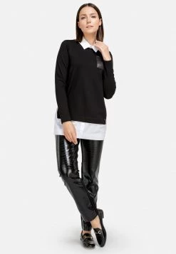 HELMIDGE Pantalon Classique Schwarz Femme