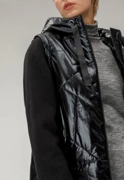 HELMIDGE Femme Veste D'hiver Schwarz -HELMIDGE Soldes Boutique 7e6a004173f743139d919fce6fe403cb