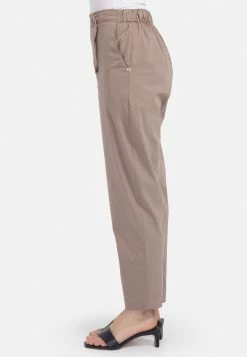 HELMIDGE Pantalon Classique Beige Femme -HELMIDGE Soldes Boutique 7e9bd2e00f9649468f9d7cee16a19ba3