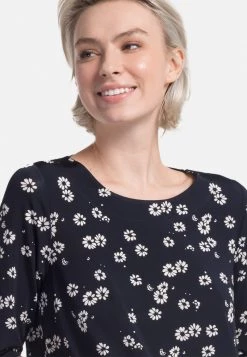 HELMIDGE Robe De Jour Dunkel Blau Blumen Femme 10 HELMIDGE Robe De Jour Dunkel Blau Blumen Femme -HELMIDGE Soldes Boutique 7f4974f817744d73ab3f7f5258a9ec0b