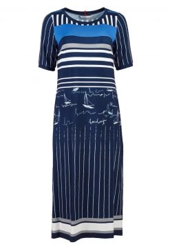 HELMIDGE Robe En Jersey Blau Femme -HELMIDGE Soldes Boutique 7f4d55cd17f246a9a0341f725bbdb18c