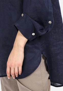 HELMIDGE Chemisier Dunkel Blau Femme -HELMIDGE Soldes Boutique 826fcd0fb34441e3ba83d6d8d6909ae0