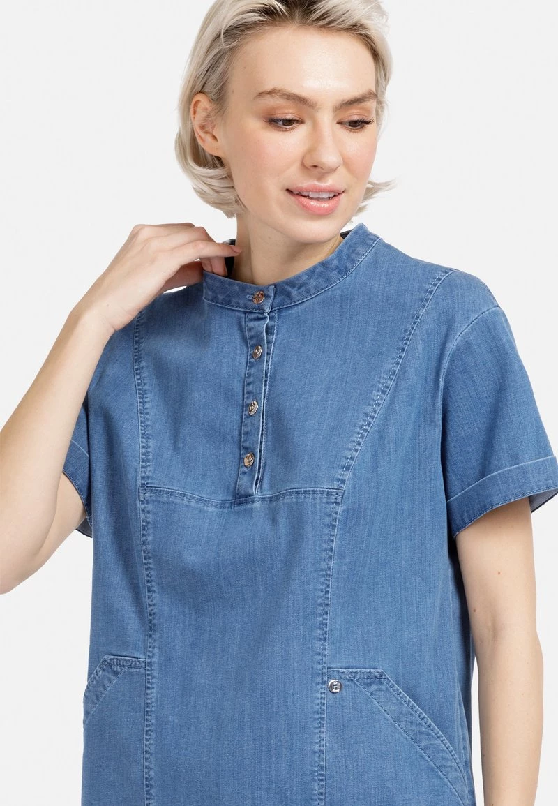 HELMIDGE Femme Robe En Jean Blau 6 HELMIDGE Femme Robe En Jean Blau – Image 4