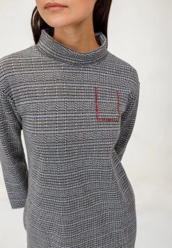 HELMIDGE Robe Pull Grau Femme -HELMIDGE Soldes Boutique 86d0a638a9454e1a8cdbe64e4fbadd04