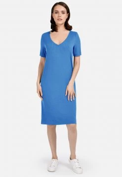 HELMIDGE Robe Fourreau Hellblau Femme