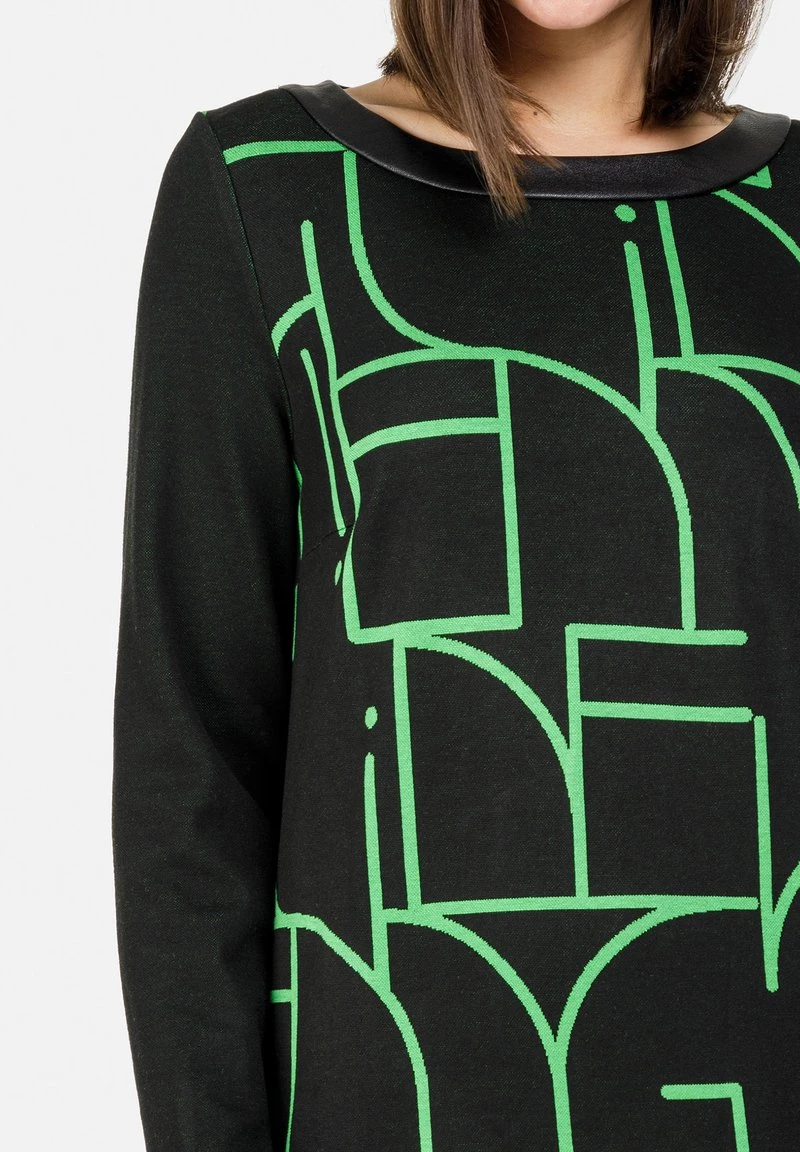 HELMIDGE Femme Robe En Jersey Schwarz 7 HELMIDGE Femme Robe En Jersey Schwarz – Image 5