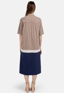 HELMIDGE Robe De Jour Beige Femme -HELMIDGE Soldes Boutique 88f67757acc240928c9e8330f2b2ed98