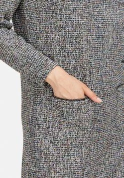 HELMIDGE Femme Robe Pull Grau -HELMIDGE Soldes Boutique 8d3ff85121b7469d868a6a2b2029da88