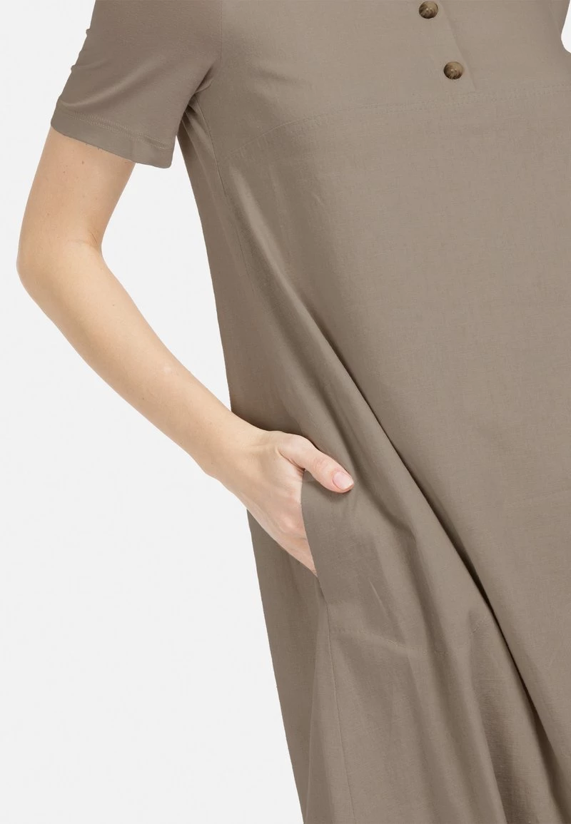 HELMIDGE Robe De Jour Beige Femme 6 HELMIDGE Robe De Jour Beige Femme – Image 4