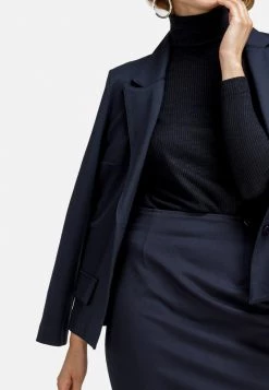 HELMIDGE Blazer Dunkel Blau Femme -HELMIDGE Soldes Boutique 90dcab232296455191398354828b56f7