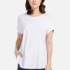 HELMIDGE Femme T Shirt Basique Weiss 2 HELMIDGE Femme T Shirt Basique Weiss -HELMIDGE Soldes Boutique 90ebf1decde243fb8aca163945593546