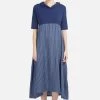 HELMIDGE Robe De Jour Schmalband Blau Femme -HELMIDGE Soldes Boutique 928852a356fb41bdbaadab361001dcbc