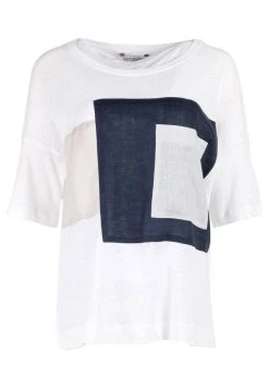 HELMIDGE T Shirt Imprimé Weiss Femme -HELMIDGE Soldes Boutique 9321b487694d49bdac8cf363889d716a