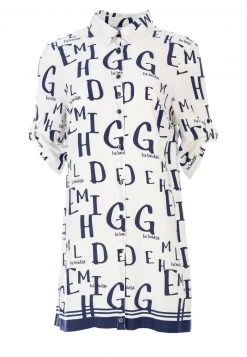 HELMIDGE Chemisier Weiss Femme -HELMIDGE Soldes Boutique 9364b6b2610541e888300b1eb4c65c32