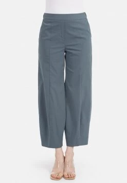 HELMIDGE Pantalon Classique Dunkel Grun Femme